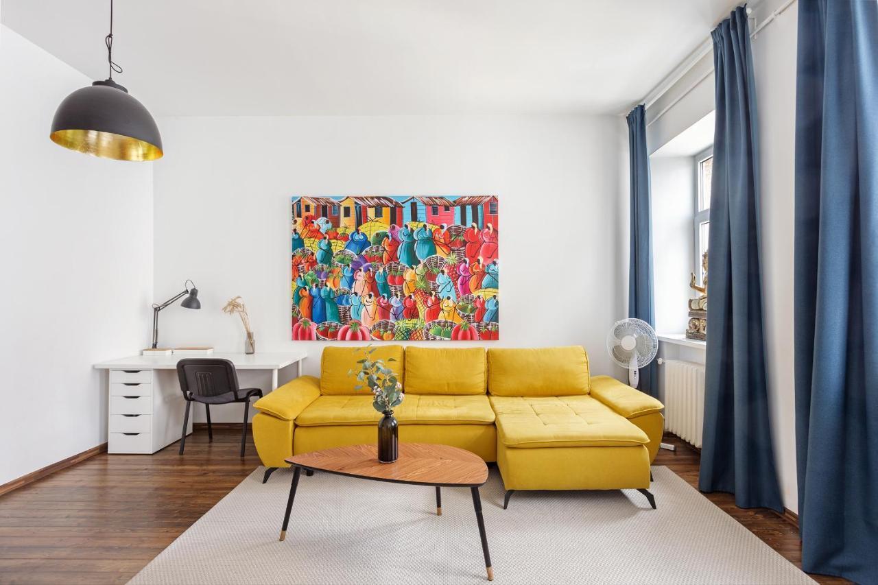 New Quiet Cozy City Center Apartment VNO Exteriör bild