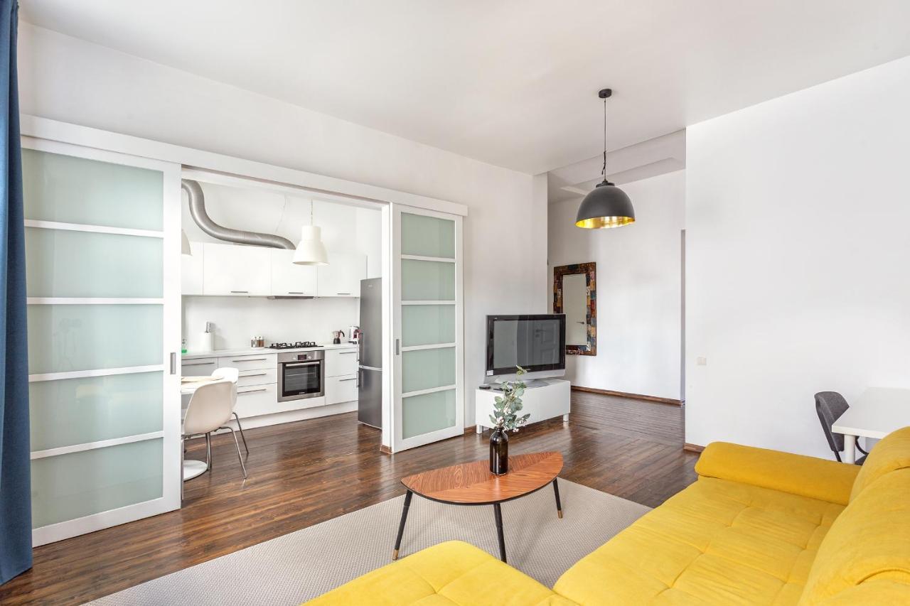 New Quiet Cozy City Center Apartment VNO Exteriör bild