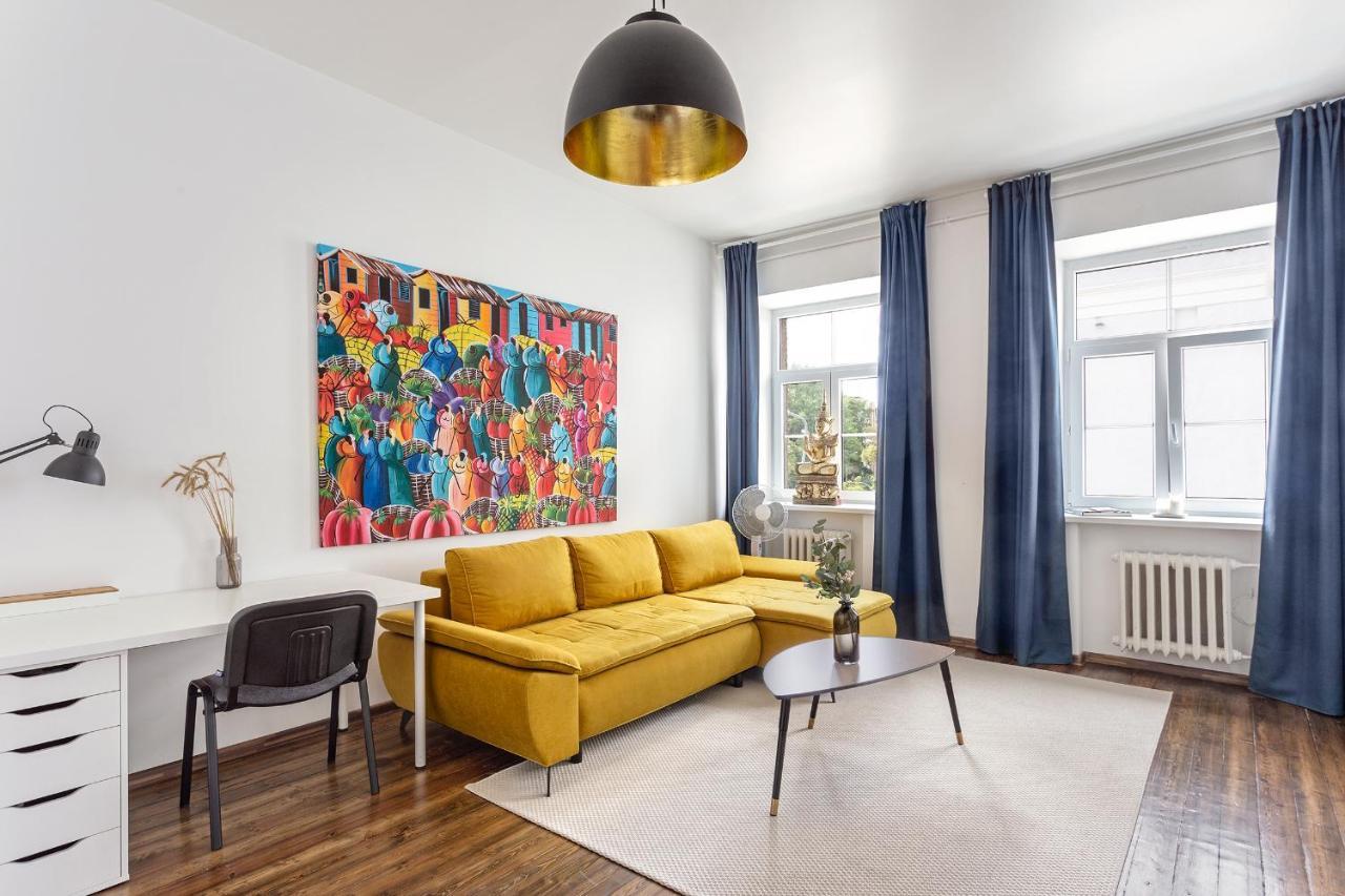 New Quiet Cozy City Center Apartment VNO Exteriör bild