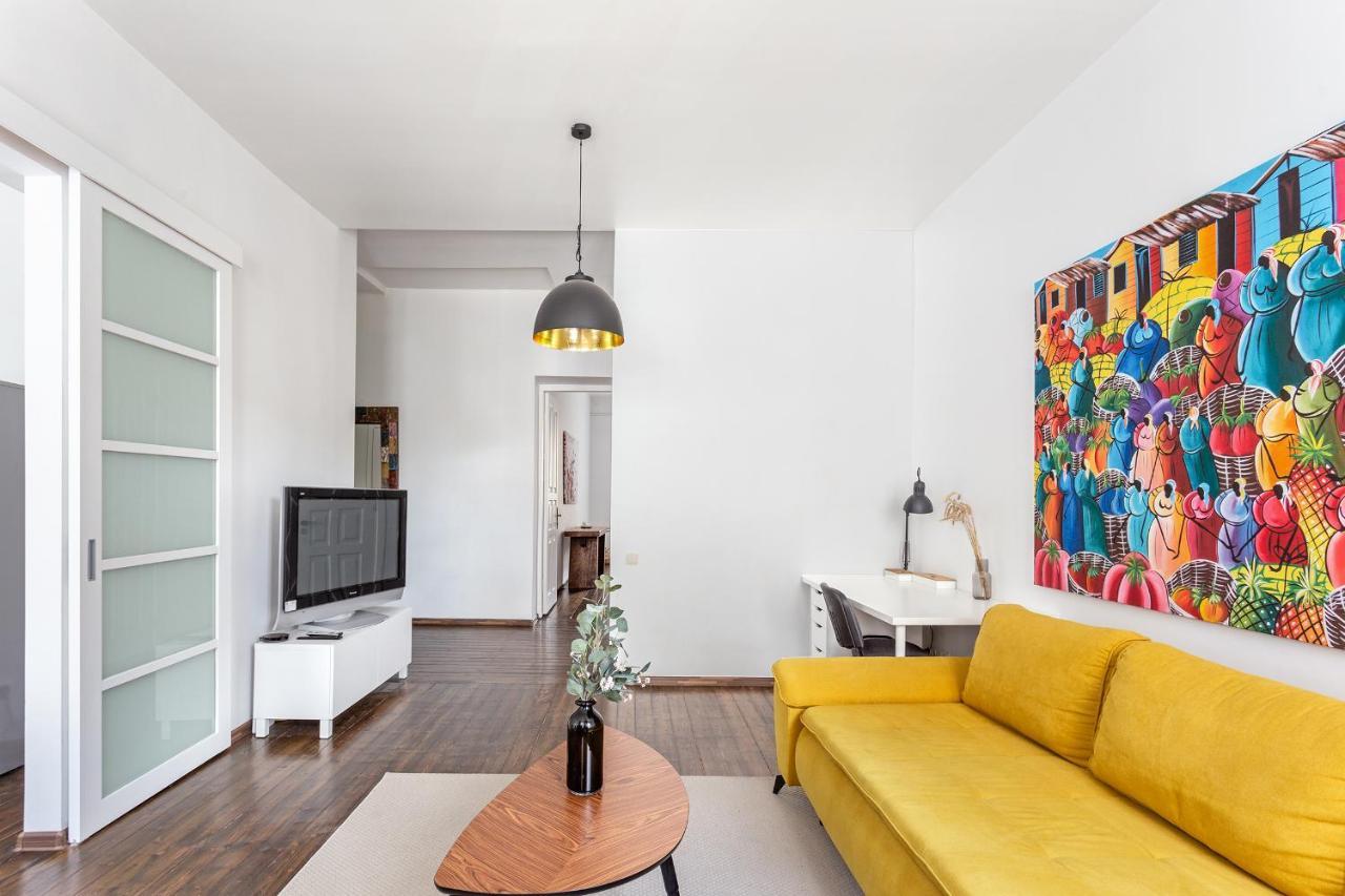 New Quiet Cozy City Center Apartment VNO Exteriör bild