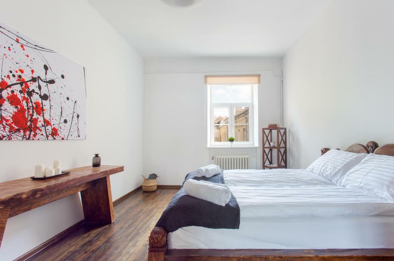 New Quiet Cozy City Center Apartment VNO Exteriör bild