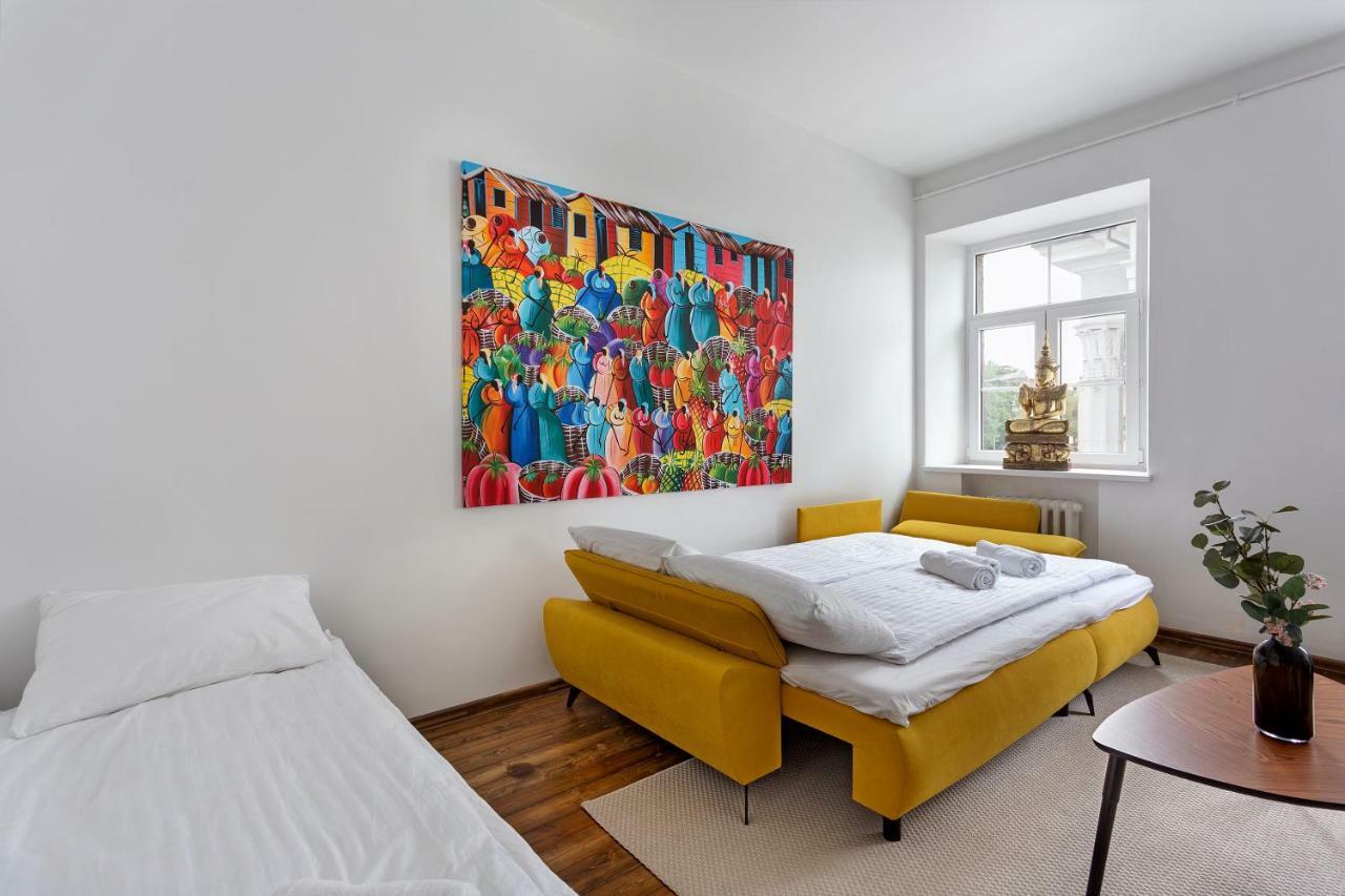 New Quiet Cozy City Center Apartment VNO Exteriör bild